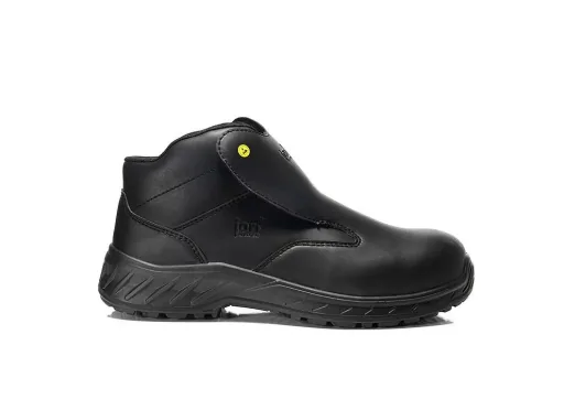 Sicherheitsstiefel jo_CLEAN Slipper black Mid ESD S3 Gr. 42