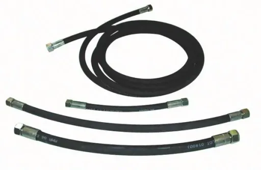 Hydraulikschlauch, Ø 8 mm, 2000 mm lang, M 16,10 L