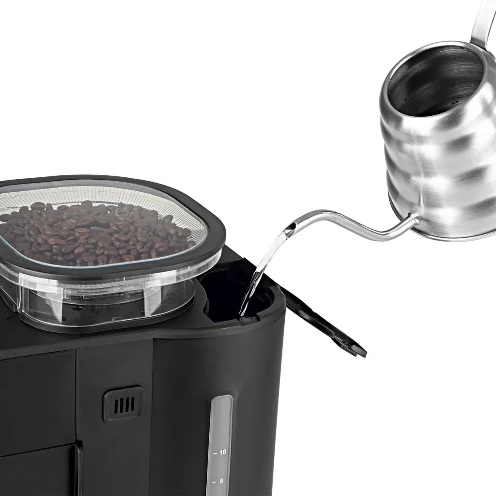 Kaffeemaschine mit Kegel-Mahlwerk "Fresh-Aroma-Perfect III Duo" mit 1,25 l Glaskanne und 1,25 l Thermokanne