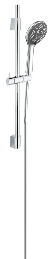 Wasserspar-Brauseset Watersaving Chrom, Länge Stange: 70 cm