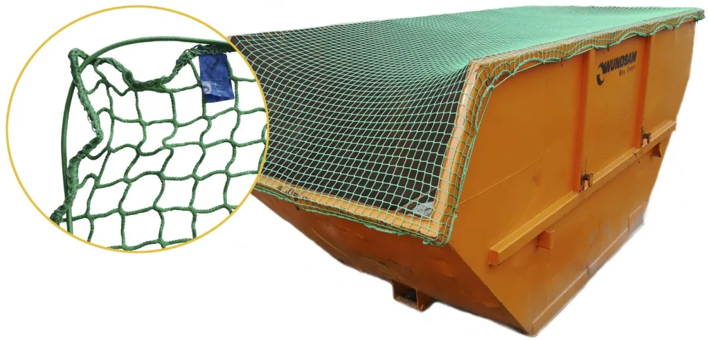 Containernetz mit Gummiseil, 2,5 x 2 m