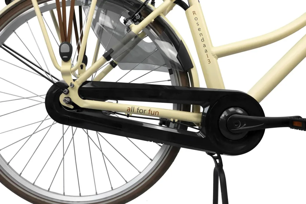 Damen City E-Bike, 28 Zoll, Rahmenhöhe 50 cm, 7-Gang Nabenschaltung, beige Rosendaal 3 Lady, 13Ah