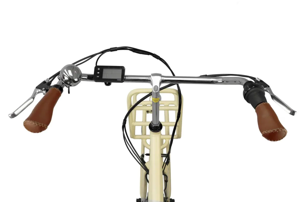 Damen City E-Bike, 28 Zoll, Rahmenhöhe 50 cm, 7-Gang Nabenschaltung, beige Rosendaal 3 Lady, 13Ah