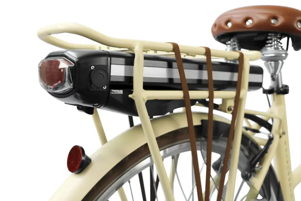 Damen City E-Bike, 28 Zoll, Rahmenhöhe 50 cm, 7-Gang Nabenschaltung, beige Rosendaal 3 Lady, 13Ah