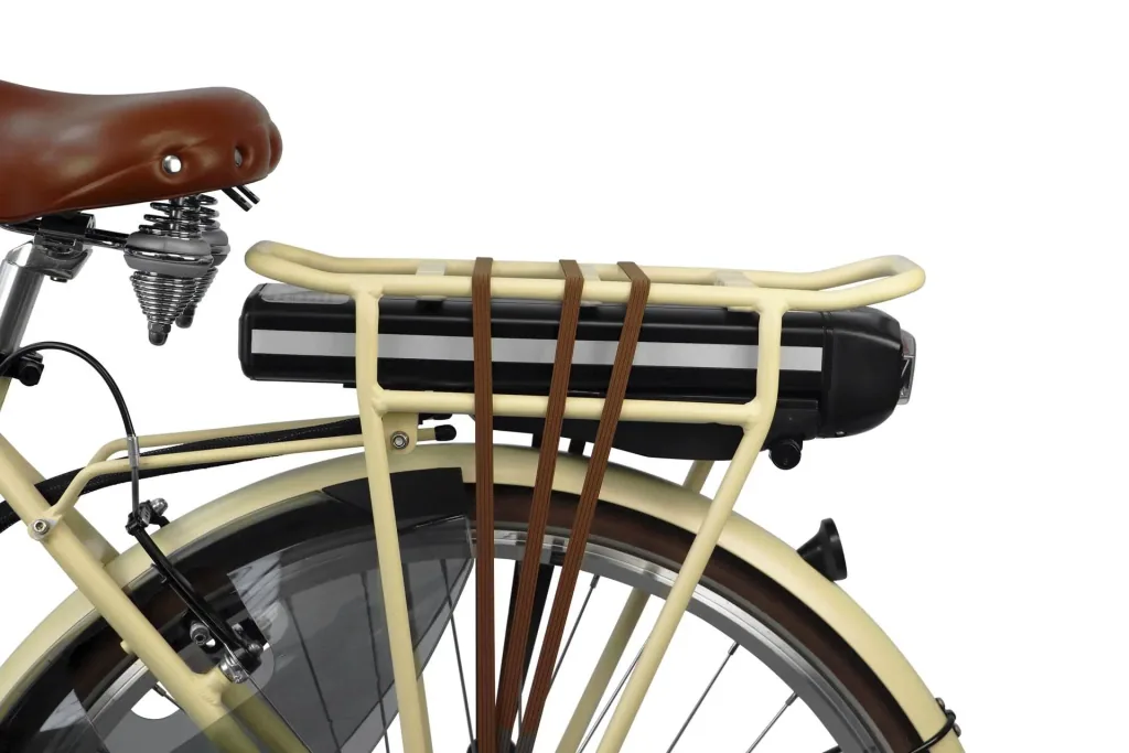 Damen City E-Bike, 28 Zoll, Rahmenhöhe 50 cm, 7-Gang Nabenschaltung, beige Rosendaal 3 Lady, 13Ah