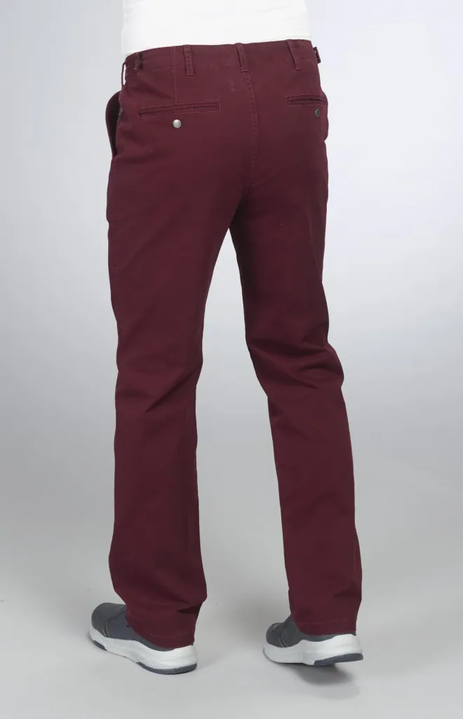 Stretchhose, Farbe bordeaux, Gr.50