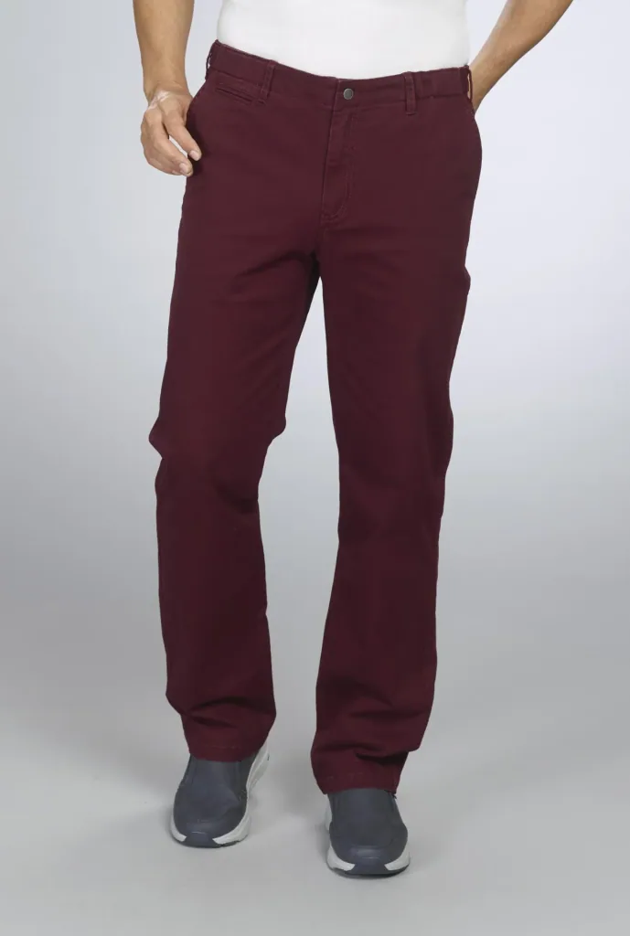 Stretchhose, Farbe bordeaux, Gr.50