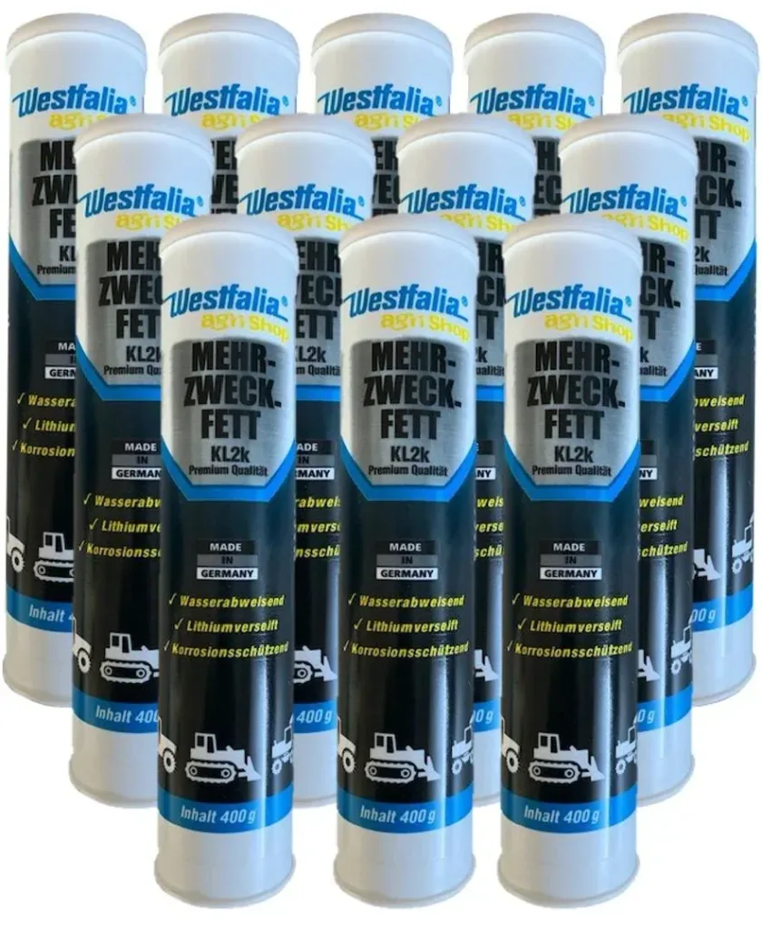 Mehrzweckfett KL2k, 12 x 400 g Kartusche