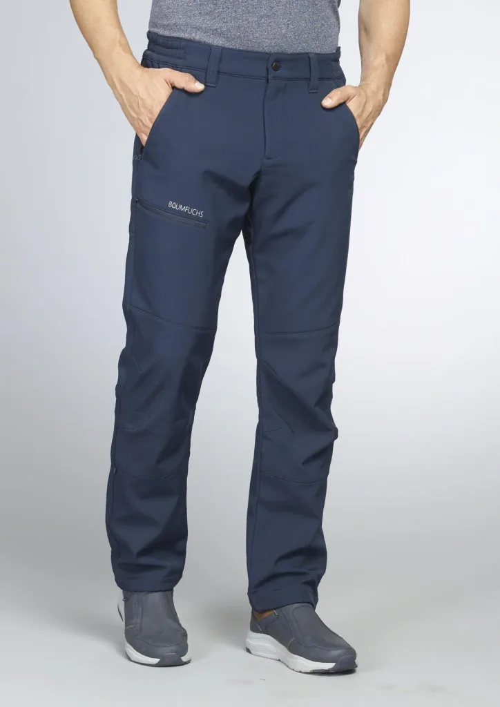 Outdoorhose mit Futter, Farbe marine, Gr.50