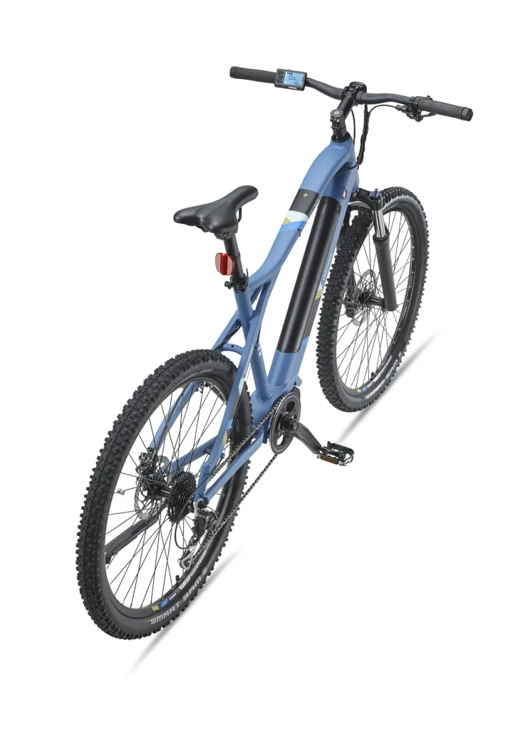 Unisex Alu MTB E-Bike 27,5 Zoll, 8-Gang Kettenschaltung, blau, Aufsteiger M925 Hardtail