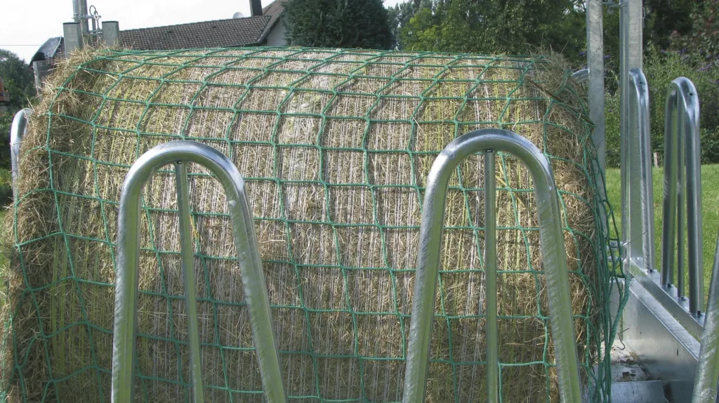 Futtersparnetz 2,8 x 2,8 m Maschenweite 10,0 cm