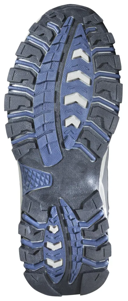 Trekkingschuh, Farbe grau/schwarz/blau, Gr.41