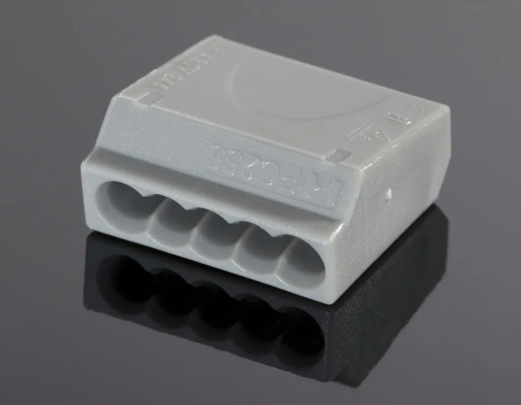 Stecklemmen, 100 Stk, 5 x 1,0 - 2,5 mm², grau