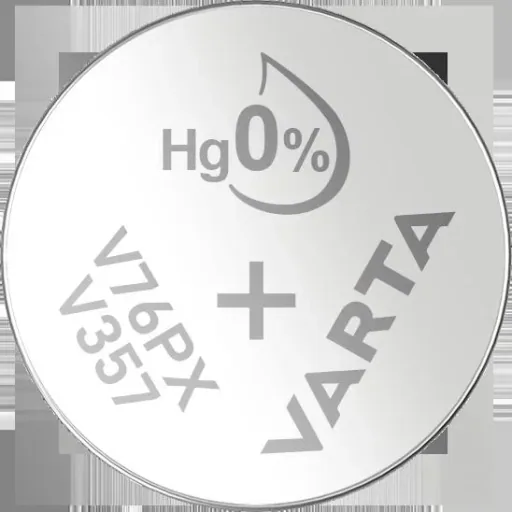 Silberoxid Batterie V76PX/SR44, 1,55V - 1 Stück