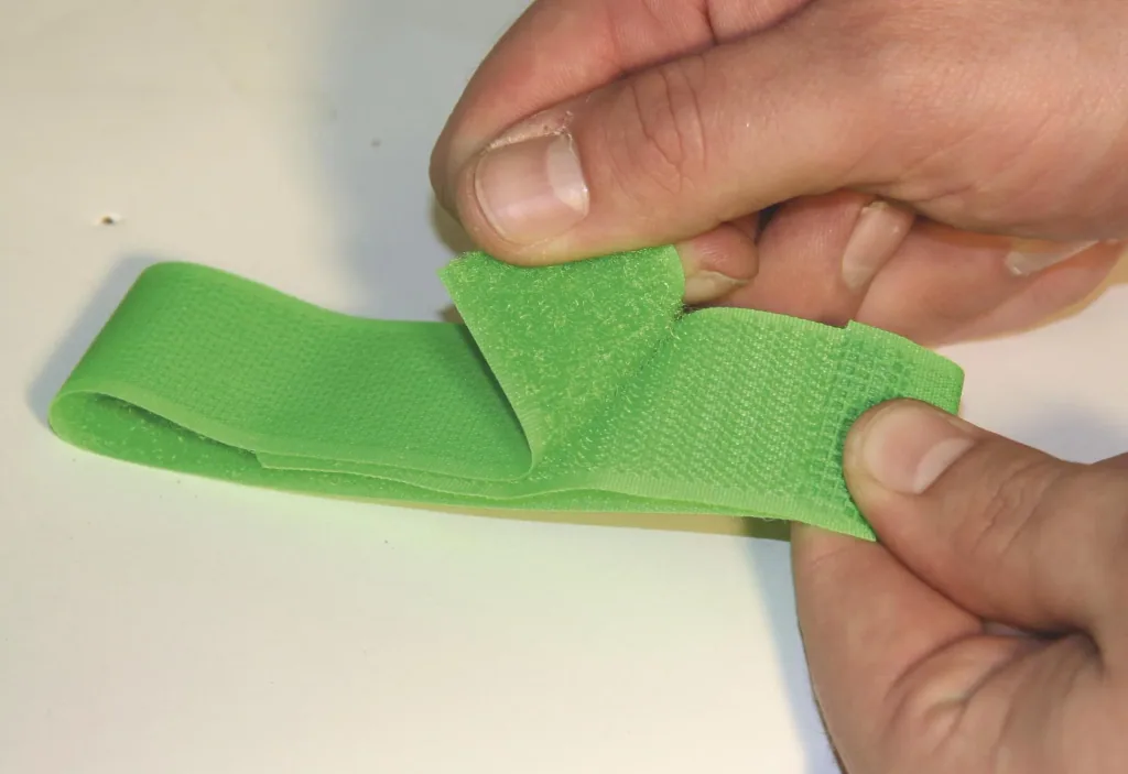 Markierungsbänder für Kühe, mit Klettverschluss, Farbe gelb, 10er Pack