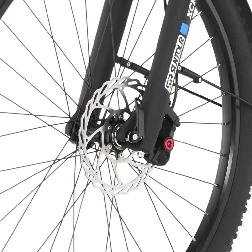 Damen E-Bike ATB, 27,5 Zoll, Rahmengröße 44cm, 10-Gang Kettenschaltung, schwarz matt, TERRA 5.0i