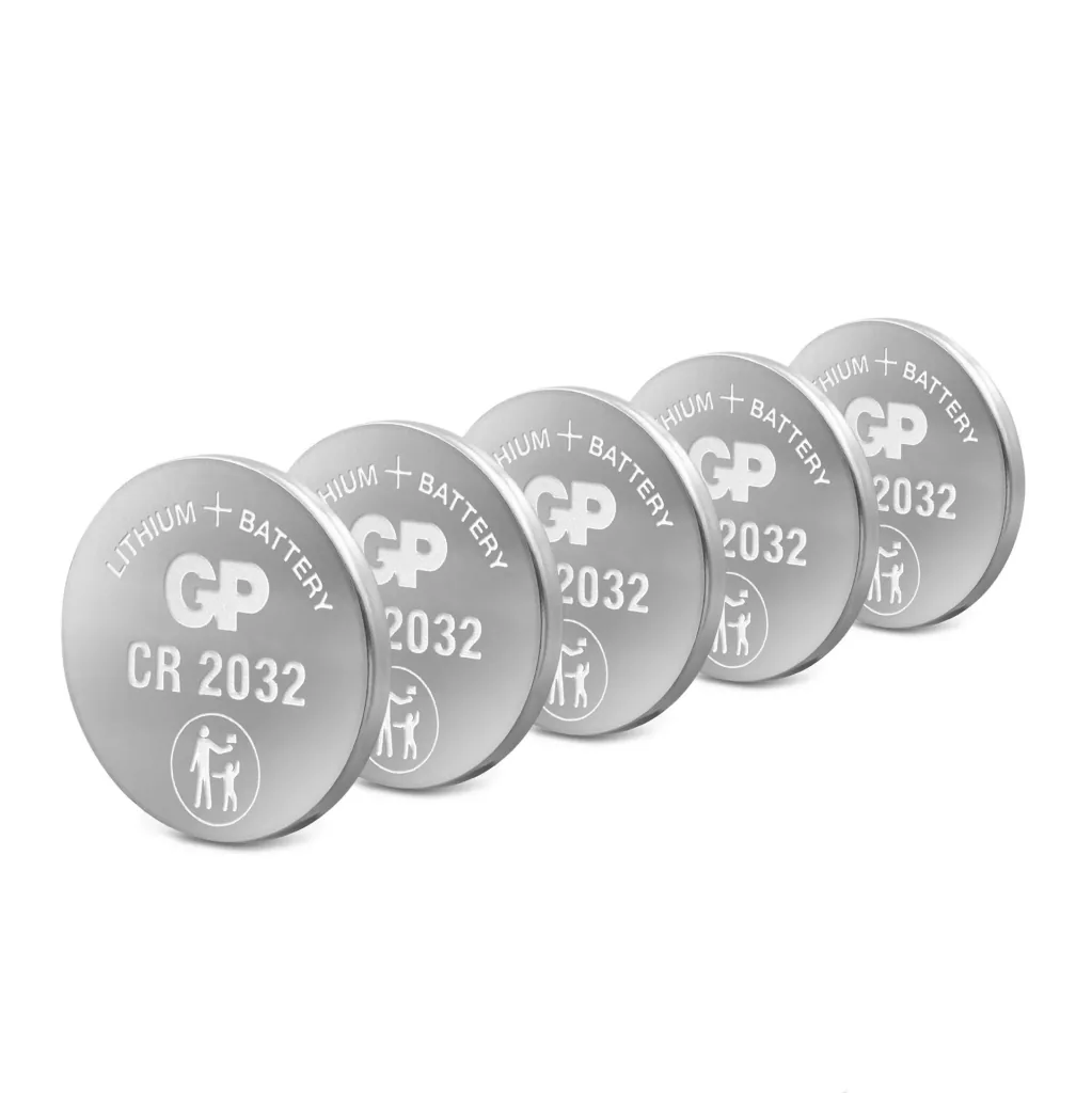 Lithium Knopfzelle CR2032 - 5 Stück