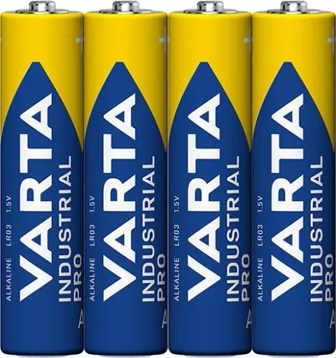 INDUSTRIAL PRO Micro (AAA) Alkaline Batterie - 4 Stück