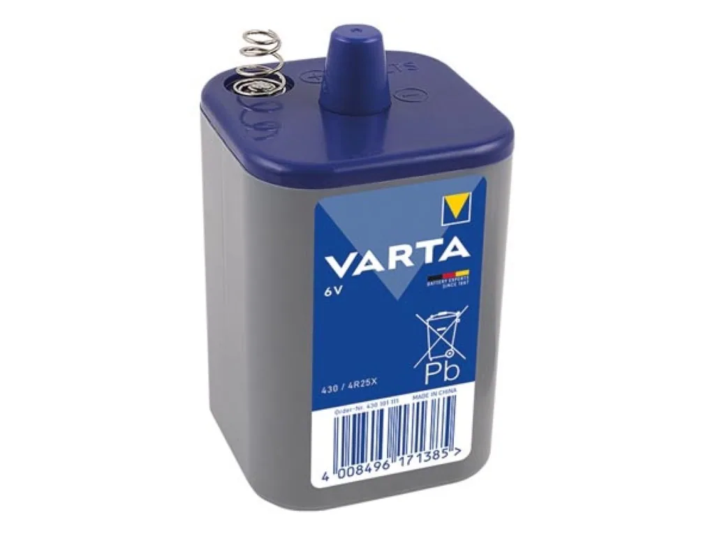 Zink-Chlorid-Batterie 4R25X, 6 V, 7500 mAh, 1 Stück