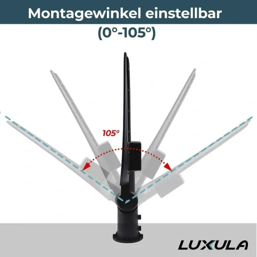 LED-Straßenleuchte 150 W bietet 17500 lm, 5000 K (neutralweiß) & IP65 Schutz