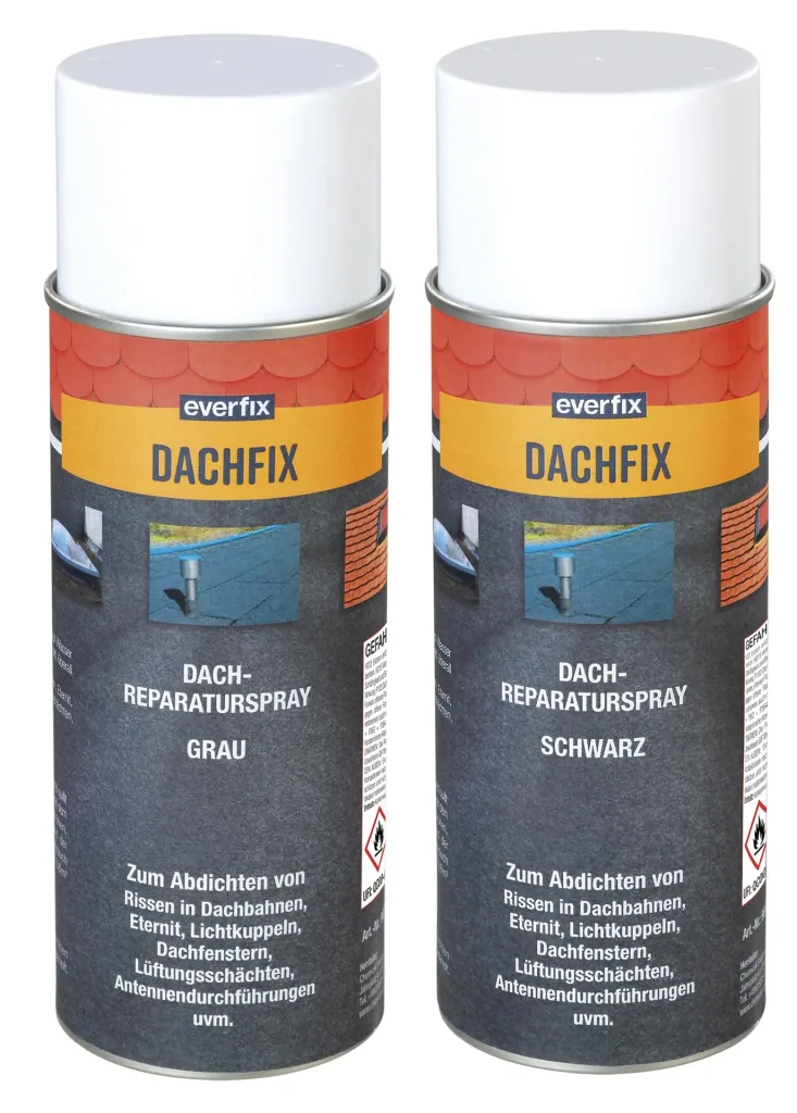 Dachreparaturspray, Schwarz, 400 ml