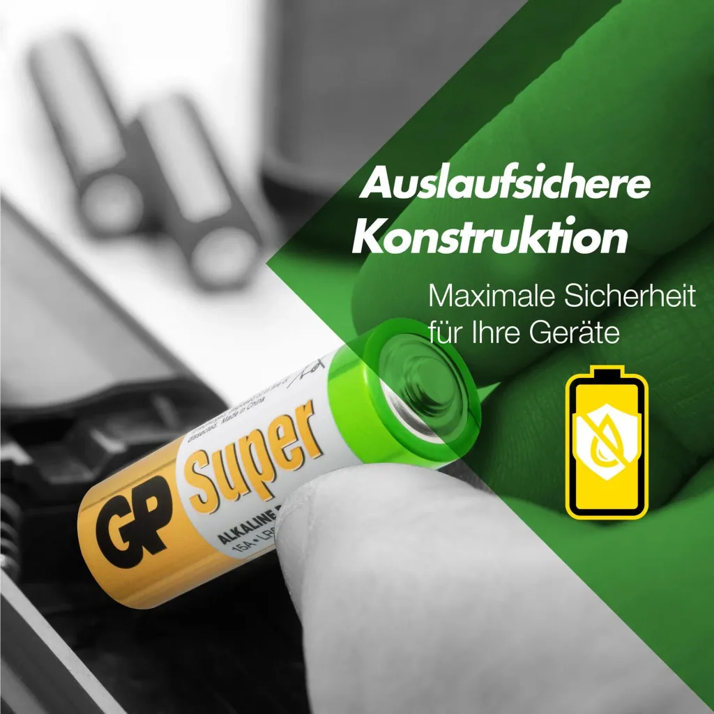 SUPER Mignon (AA) Alkaline Batterien - 40 Stück