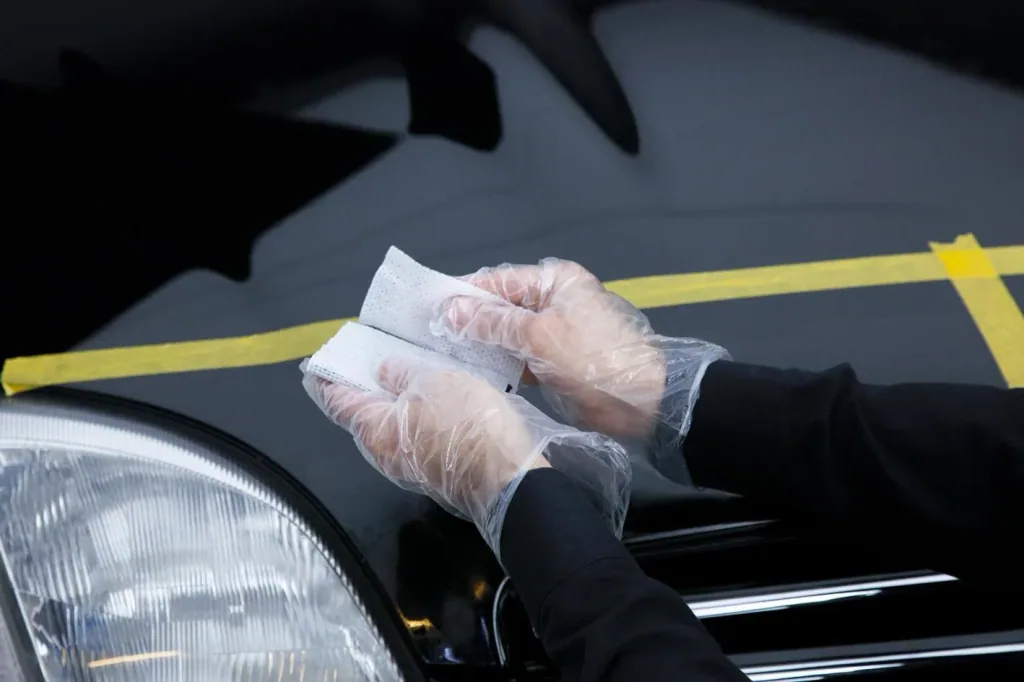 Lack-Steinschlag Reparatur-Set, schwarz