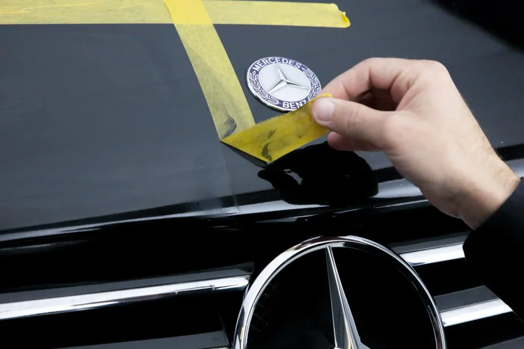 Lack-Steinschlag Reparatur-Set, schwarz