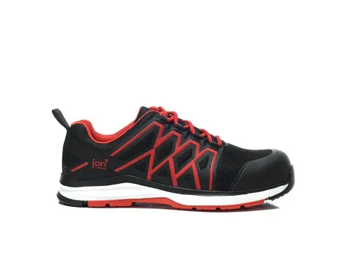jo_SWIFT black-red Low ESD S1P Sicherheitshalbschuh Gr. 36