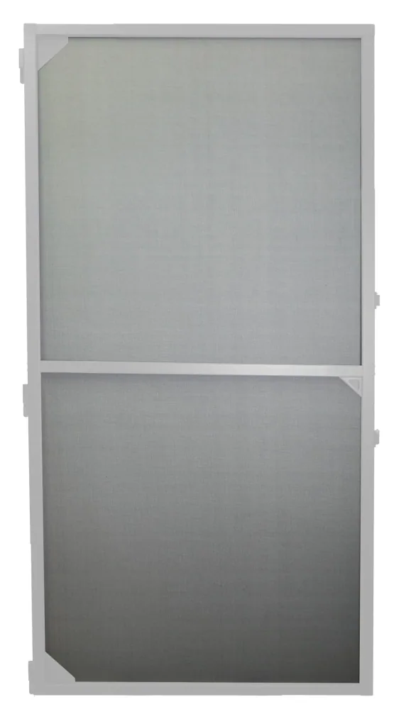 Teleskopierbarer Insektenschutz für Türen, 100 x 215 cm, Weiß