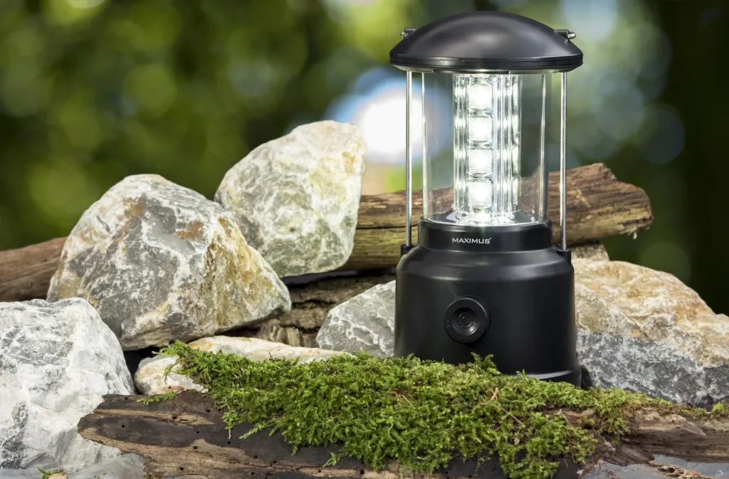 LED Campingleuchte mit Aufhängung, dimmbar