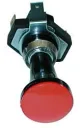 Zugschalter ( Knopf rot ), 12V / 2 W, zum Einbau ins Armaturenbrett