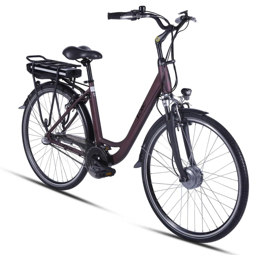 Unisex City E-Bike 28 Zoll, Rahmengröße 50 cm, 7-Gang Nabenschaltung, Metropolitan Joy 2.0, Rot, 8Ah