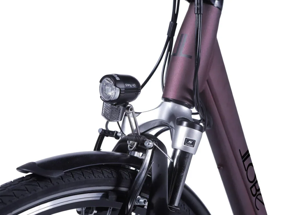 Unisex City E-Bike 28 Zoll, Rahmengröße 50 cm, 7-Gang Nabenschaltung, Metropolitan Joy 2.0, Rot, 8Ah