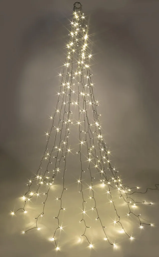 Lichterschnüre mit 300 LEDs - 12 Stränge, je 2,5 m