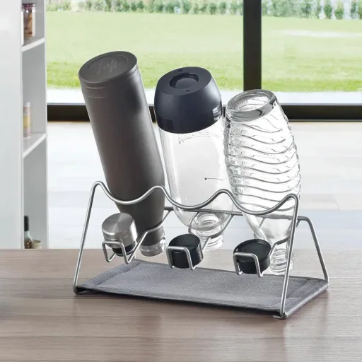 Abtropfgestell Sodatex 2 für 2 Flaschen