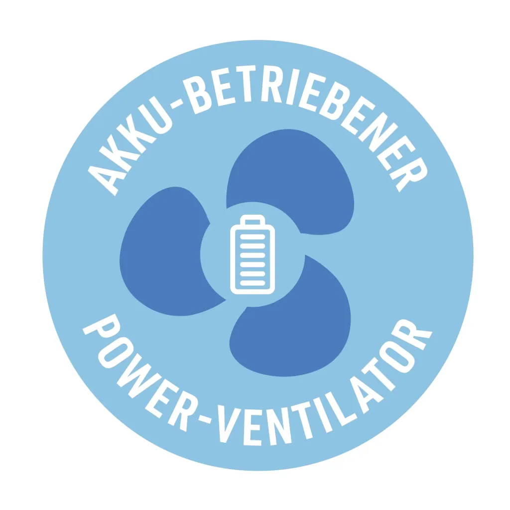 Akku Ventilator Go Fan schwarz