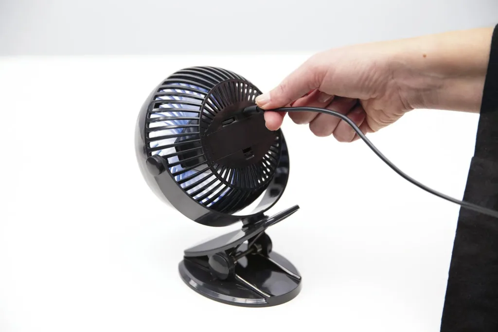 Akku Ventilator Go Fan schwarz