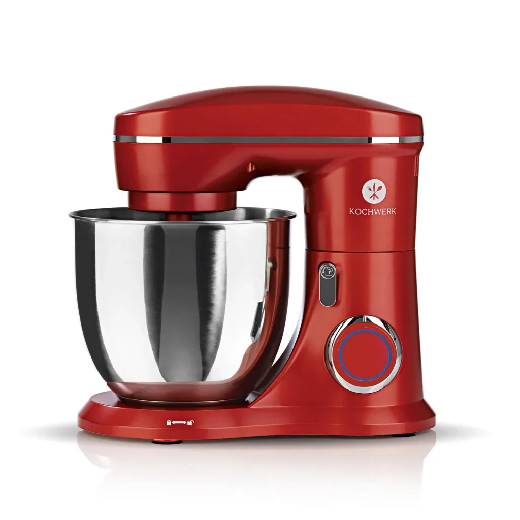 Küchenmaschine, rot, 1300 Watt