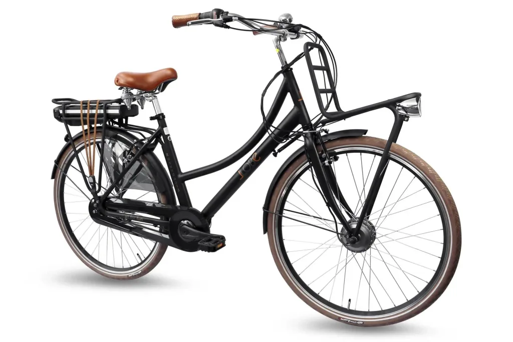 Damen City E-Bike, 28 Zoll, Rahmenhöhe 50 cm, 7-Gang Nabenschaltung, schwarz, Rosendaal 3 Lady, 13Ah