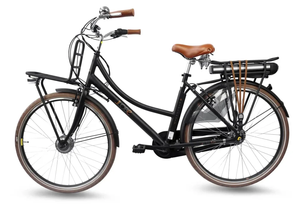Damen City E-Bike, 28 Zoll, Rahmenhöhe 50 cm, 7-Gang Nabenschaltung, schwarz, Rosendaal 3 Lady, 13Ah