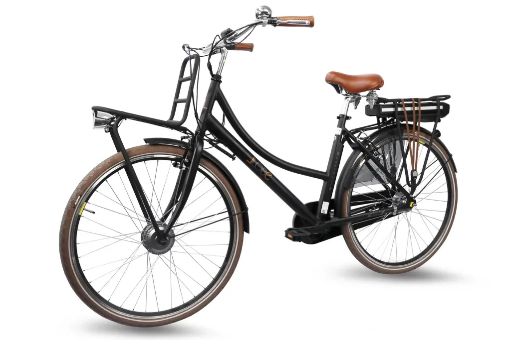 Damen City E-Bike, 28 Zoll, Rahmenhöhe 50 cm, 7-Gang Nabenschaltung, schwarz, Rosendaal 3 Lady, 13Ah