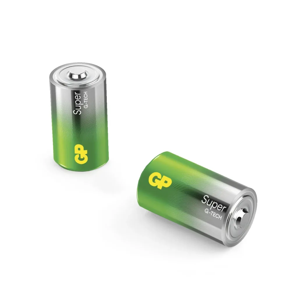 SUPER Mono D Alkaline Batterien - 2 Stück