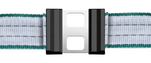 Bandverbinder "LitzClip", 40 mm, Edelstahl, 5 Stück