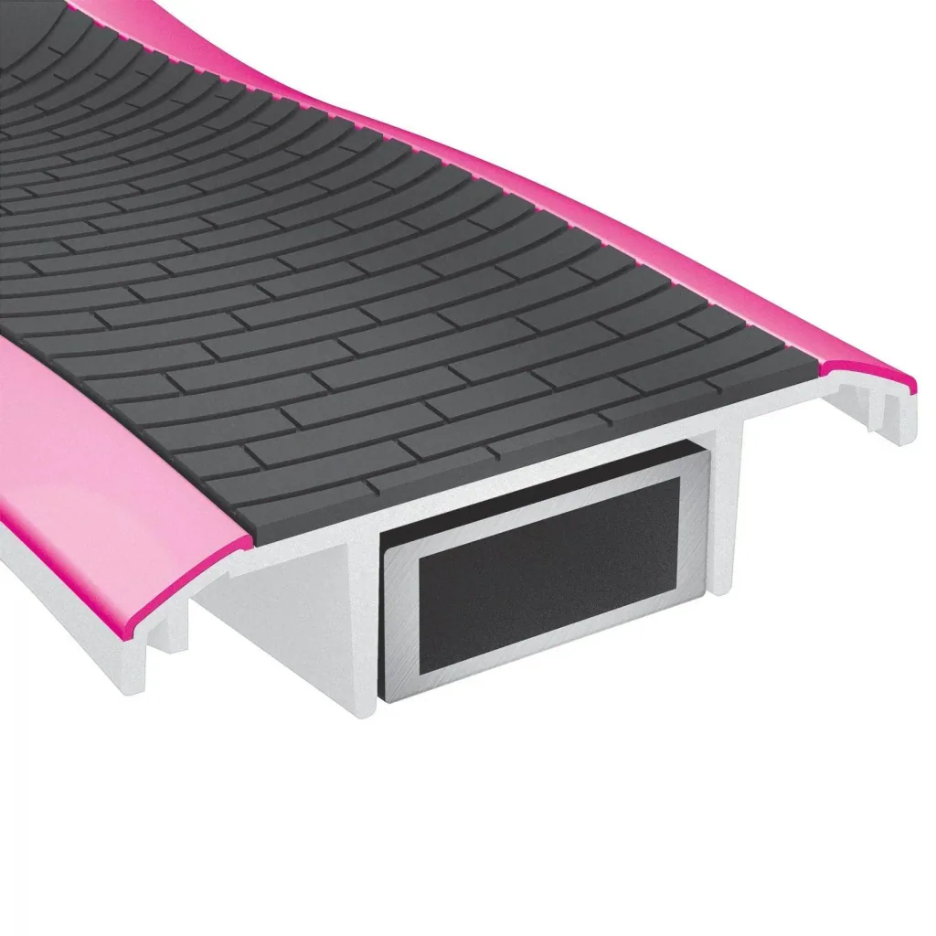 FLOW FOLDABLE 125   Tretroller, 125 mm, ABEC 5, höhenverstellbar, Klappmechanismus, weiß-neon pink