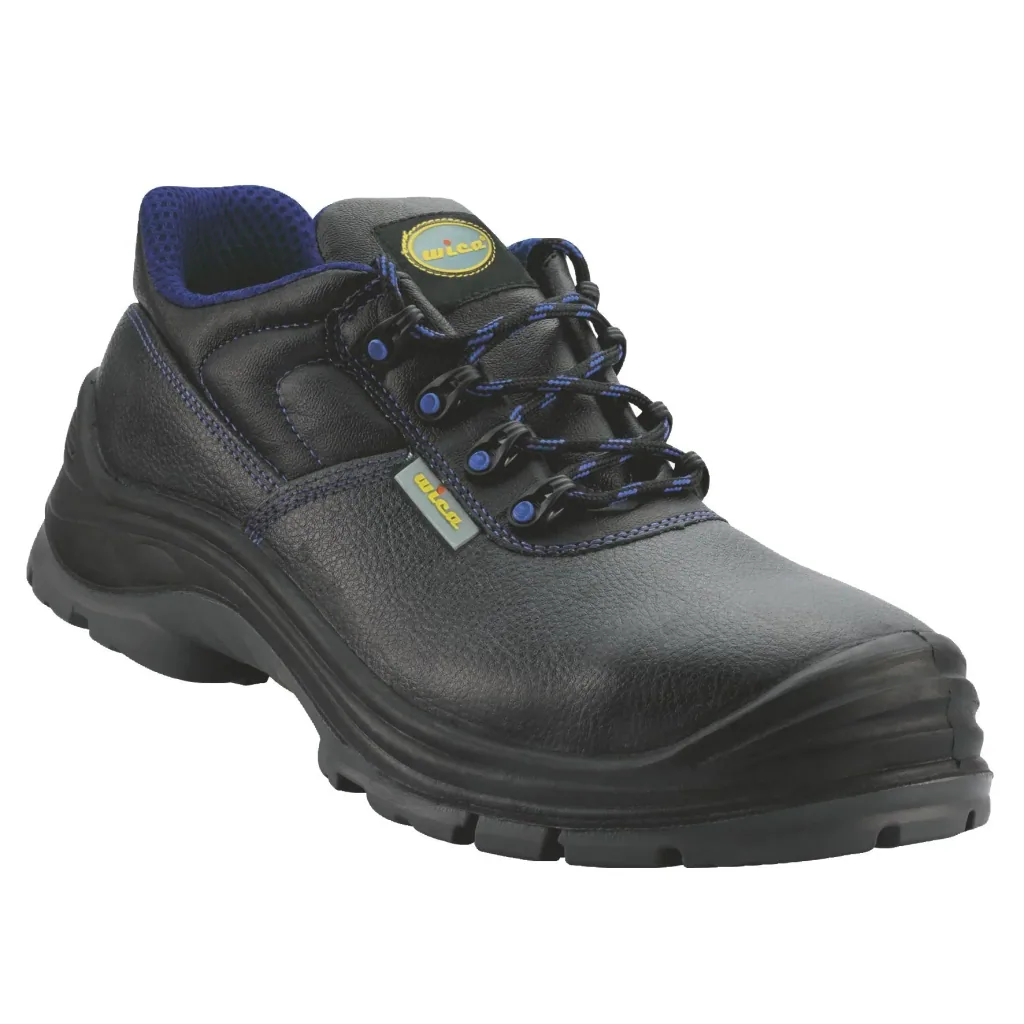 Sicherheits- und Arbeitshalbschuh S3, Farbe schwarz/blau, Gr. 40