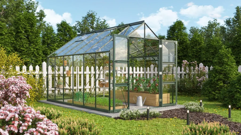 Gewächshaus Domus 9900 ESG smaragd