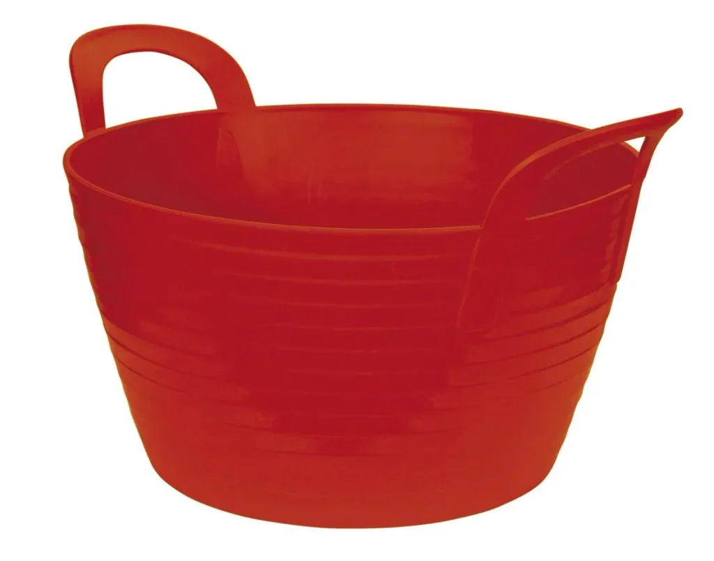 Eimer "Flex Bag", ca. 12 l, Farbe rot