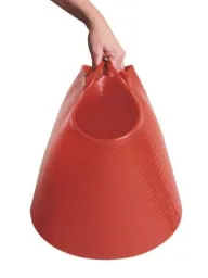 Eimer "Flex Bag", ca. 12 l, Farbe rot