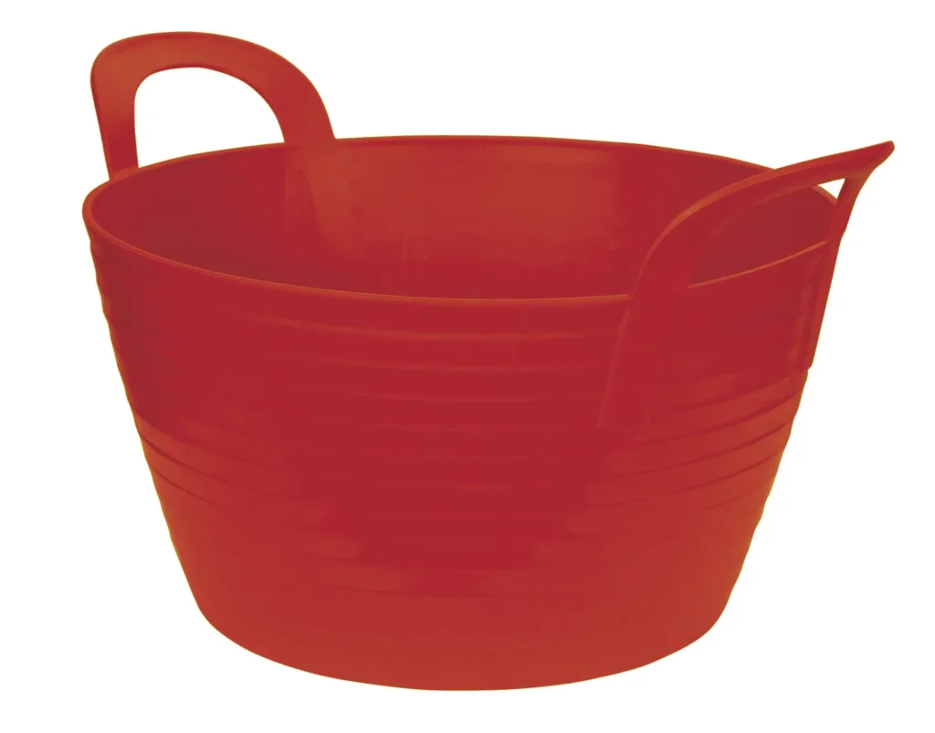 Eimer "Flex Bag", ca. 12 l, Farbe rot